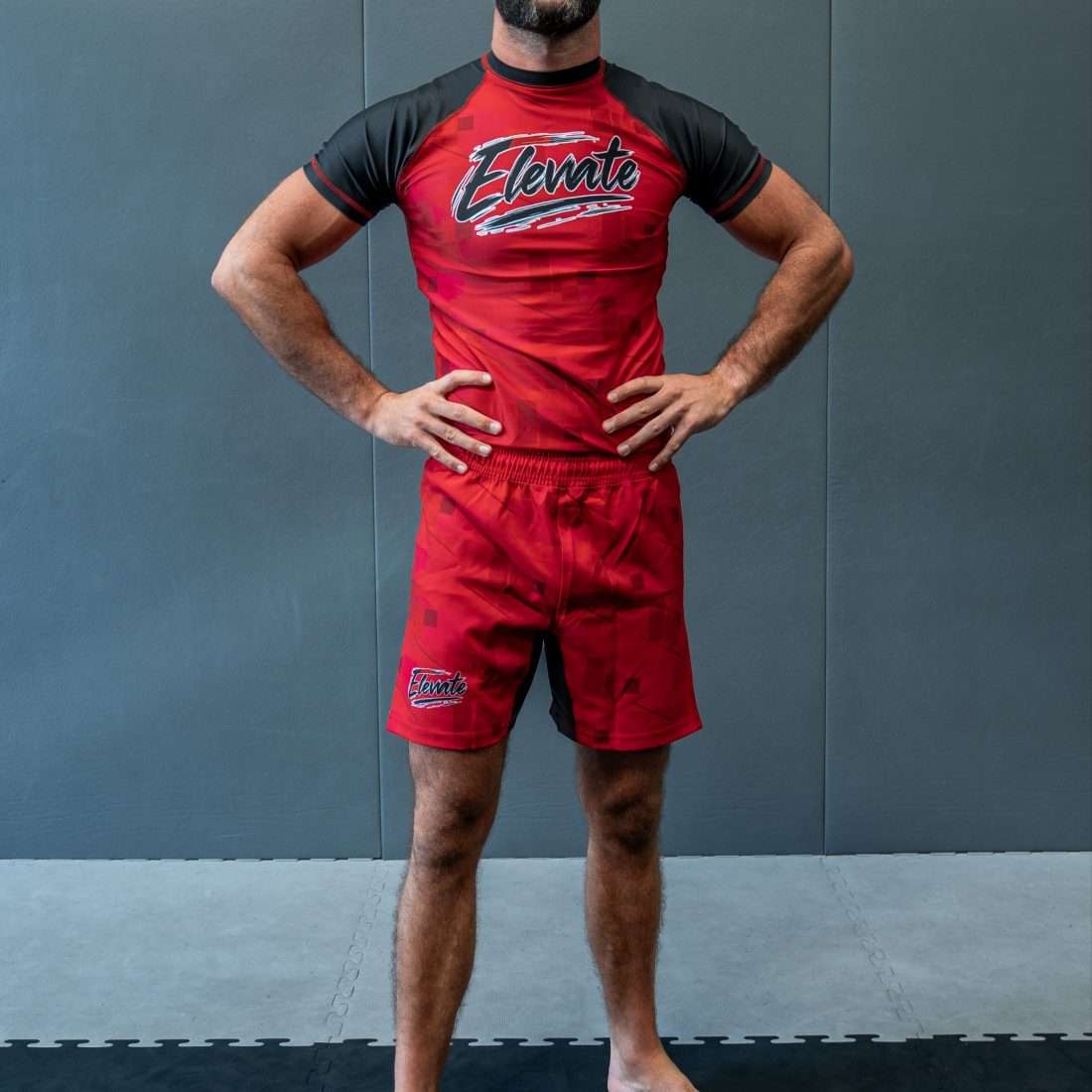 Elevate Crimson Strike Rashguard