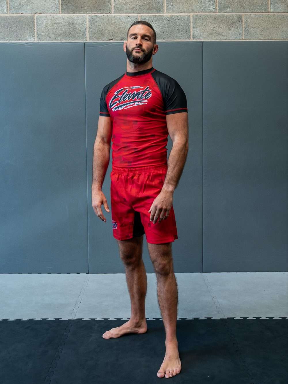 Red Block Rashguard - Image 3