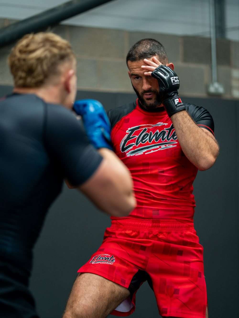 Red Block Rashguard - Image 4
