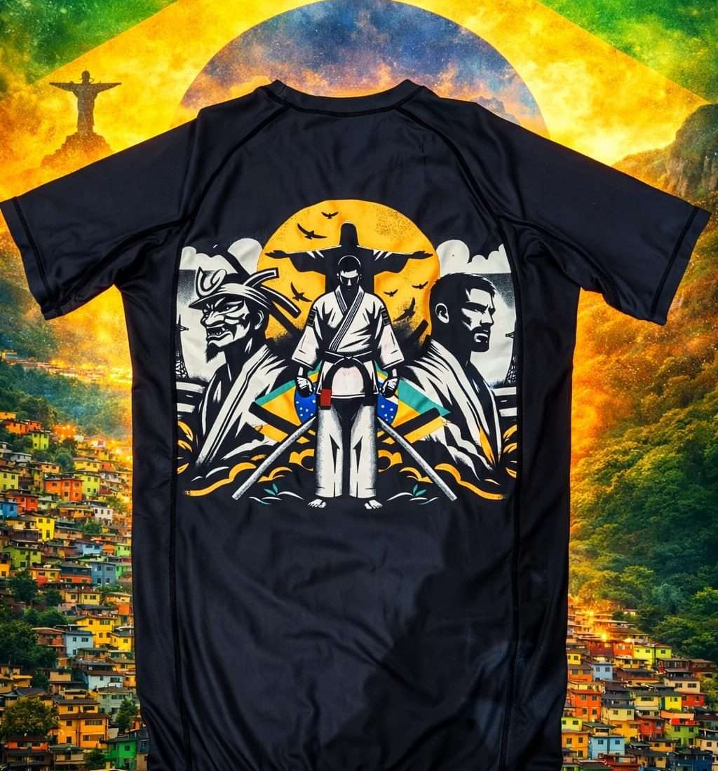 Elevate Brazil Short Sleeved Rashguard