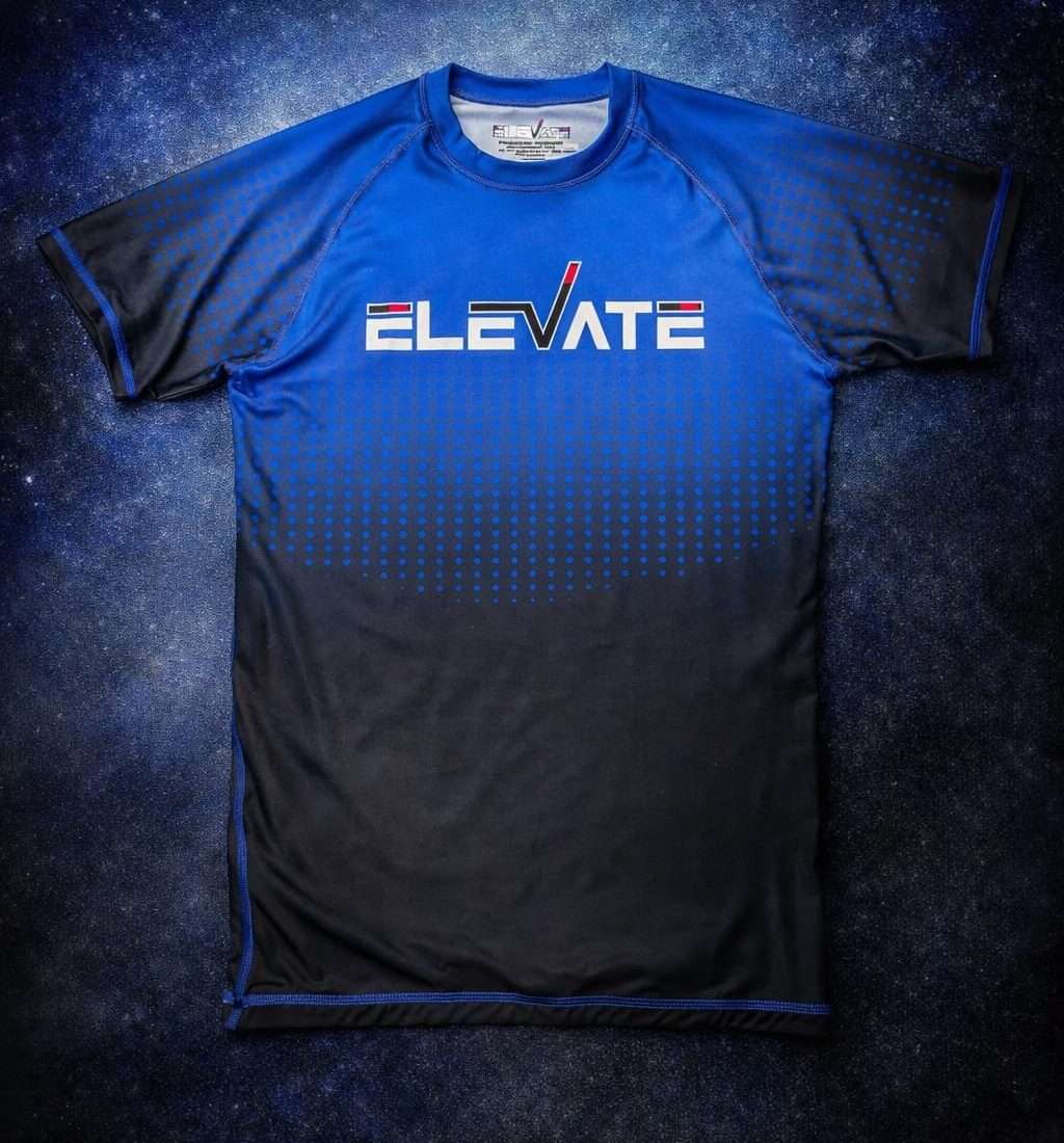 Elevate Blue Ranked Rashguard