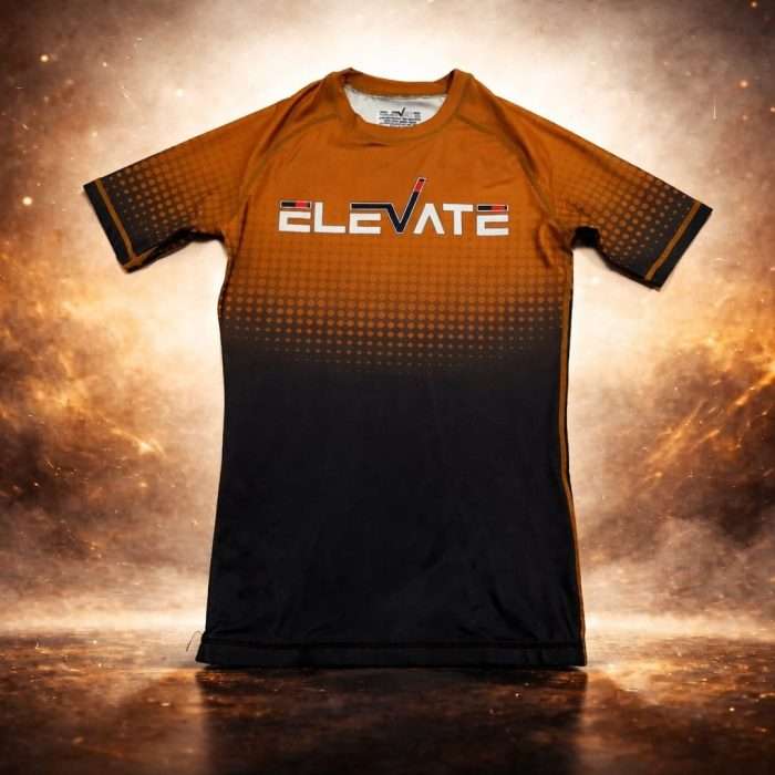 Elevate Brown Ranked Rashguard