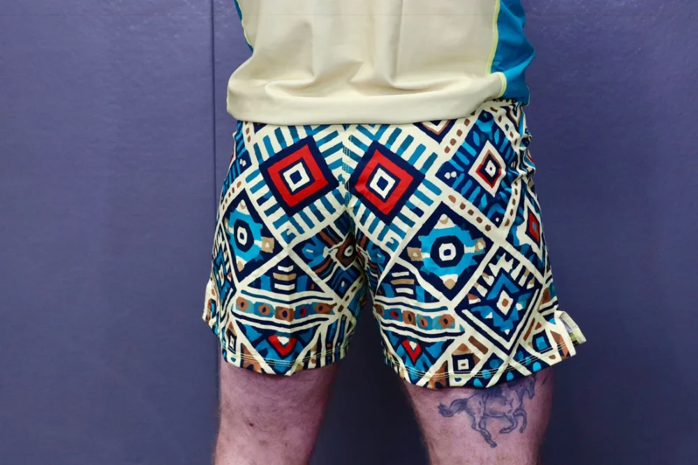 Yellow Aztec Shorts - Image 3