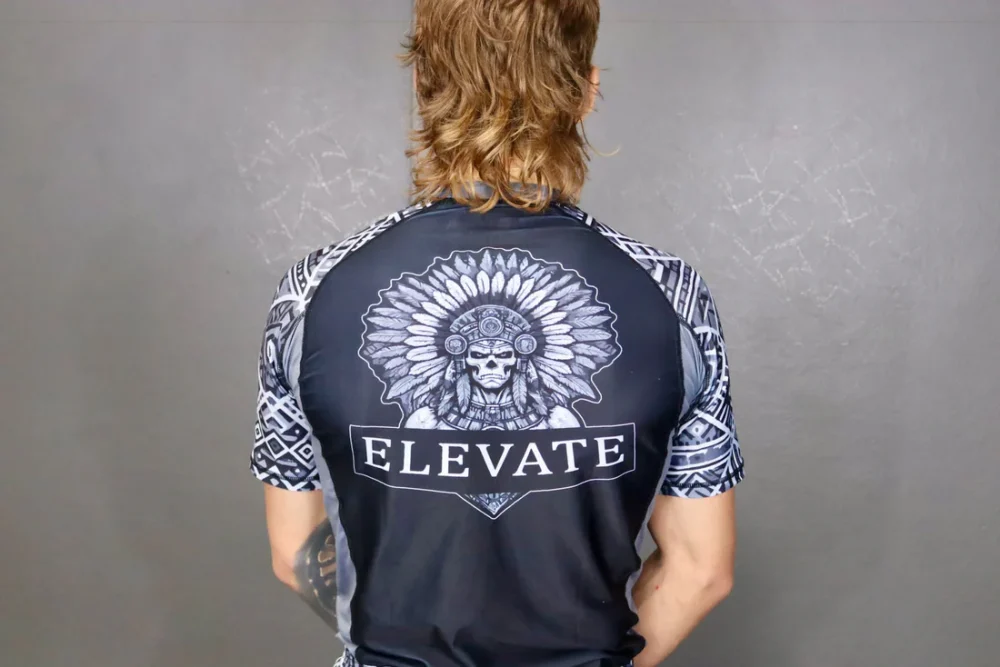 Grey Aztec Rashguard - Image 4
