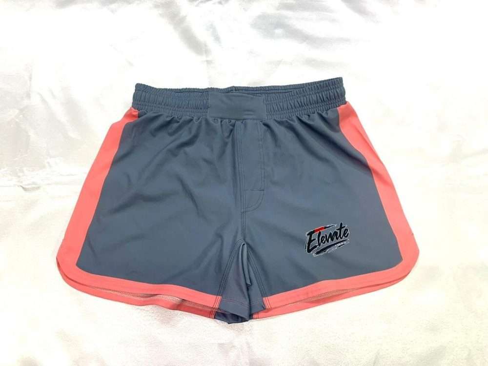 Grey & Peach Shorts