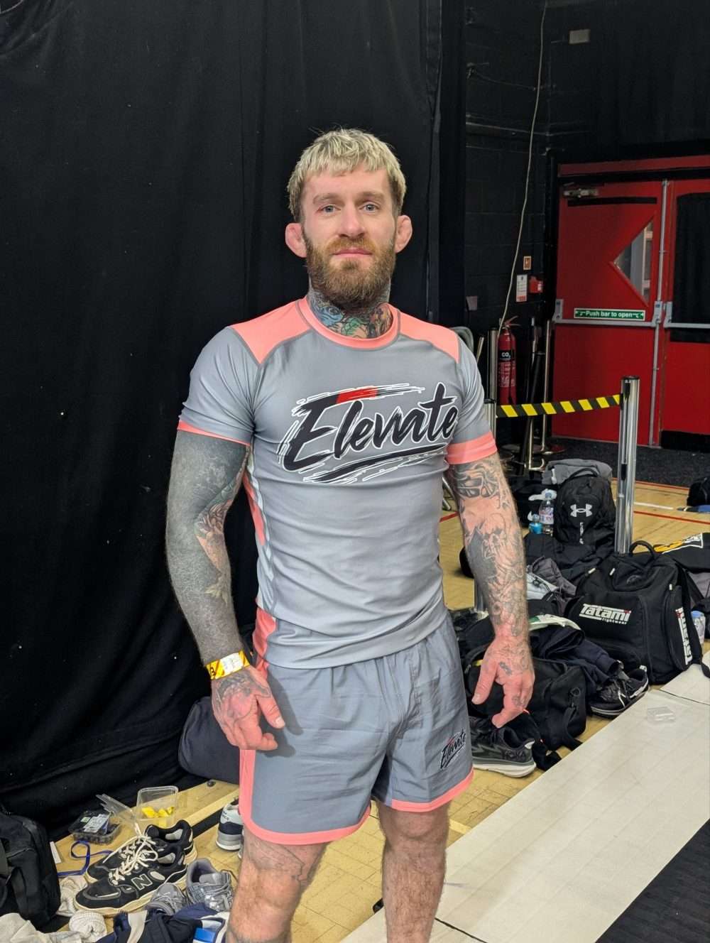 Grey & Peach Rashguard - Image 5