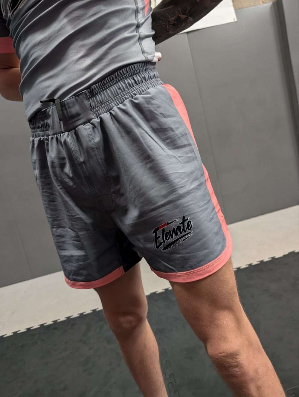 Grey & Peach Shorts - Image 3