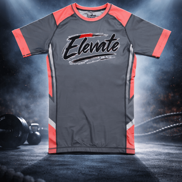 Elevate Peach Slate Rashguard