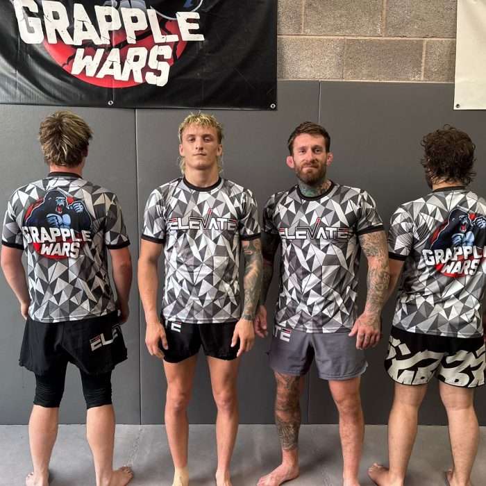 Elevate X Grapple Wars T Shirt Collab