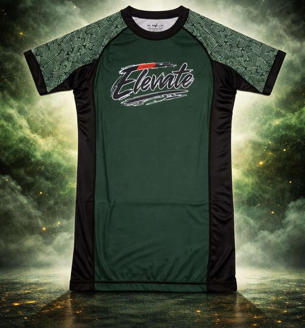 Elevate Shadow Emerald Rashguard