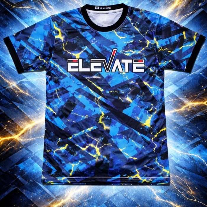 Elevate Blue Lighting T Shirt